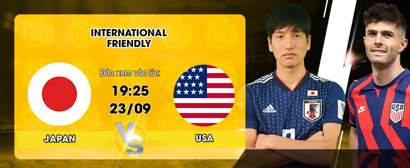 Lịch thi đấu Japan vs USA - socolive 