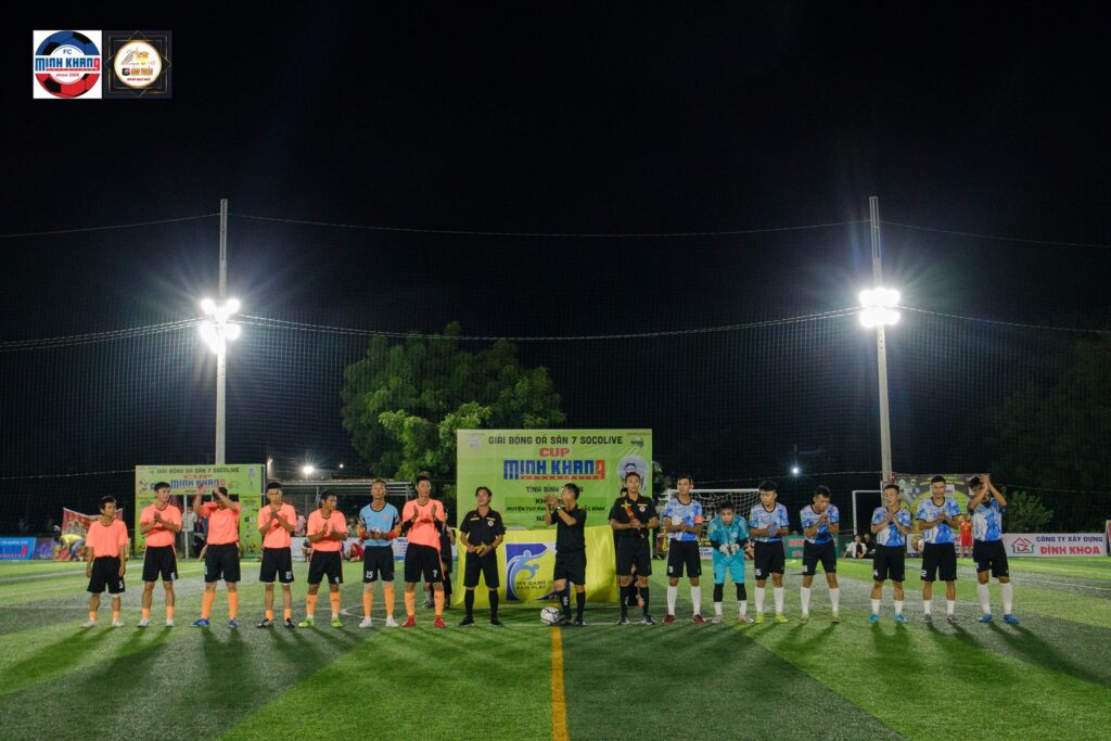 Nhà Mát FC -vs- Phúc Tuyền FC tại giải bóng đá sân 7 Bình Thuận Socolive tranh cup Minh Khang