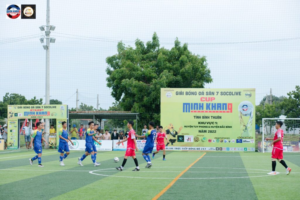 Đồng Quê FC -Vs- Cafe Hưng FC tại giải bóng đá sân 7 Bình Thuận 