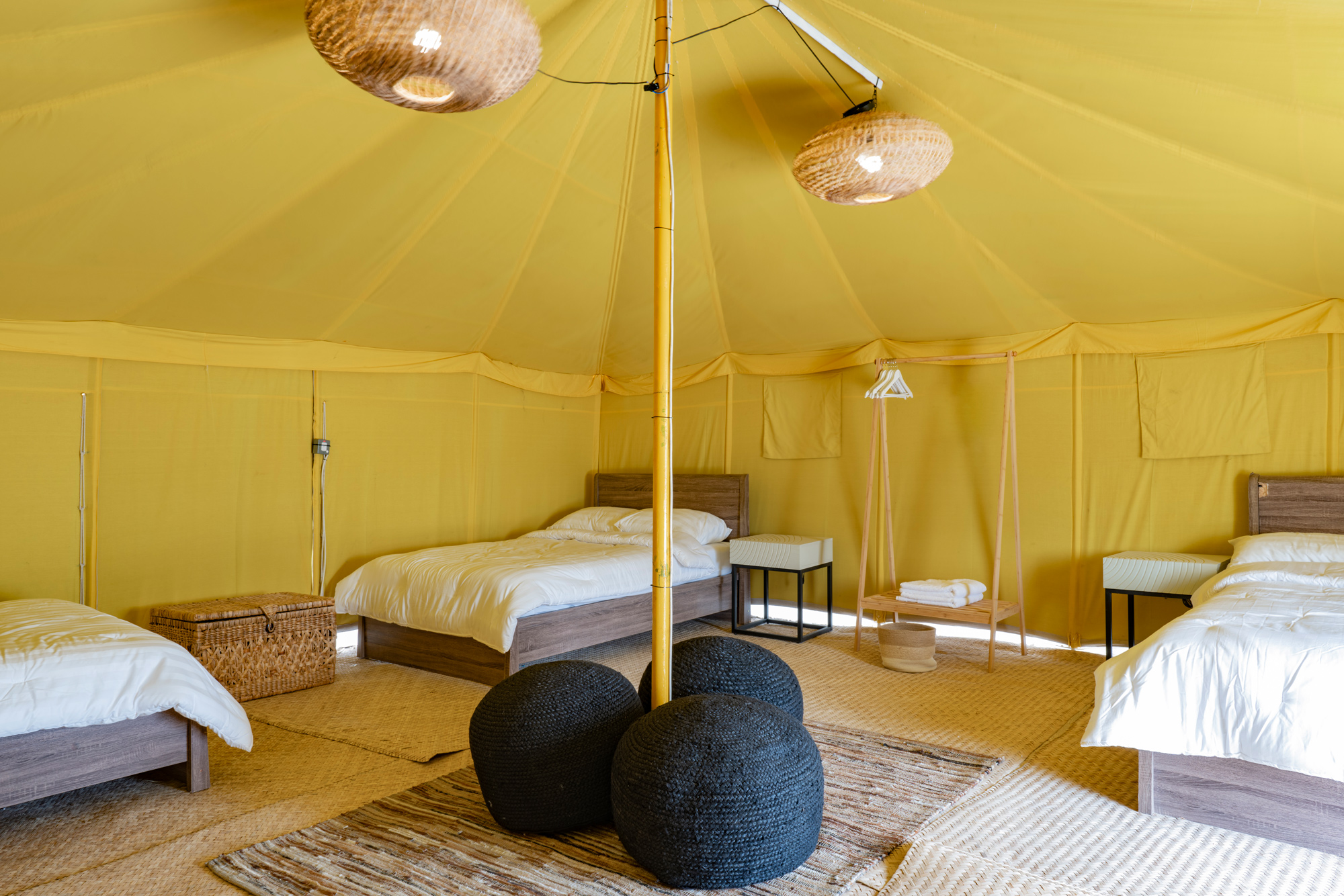 Khách sạn làm bằng "lều" với giá hơn 400 đầy đủ tiện nghi dành cho cổ động viên tới tham dự World Cup 2022